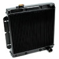1967-69 REPLACEMENT RADIATOR - 289/302/351W 4-ROW, NO A/C